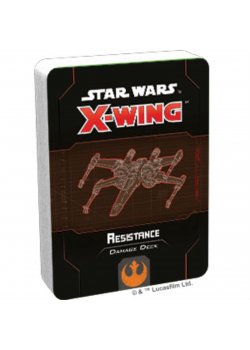 Star Wars X-Wing: 2nd Edition: Resistance Damage Deck ONLINE ONLY